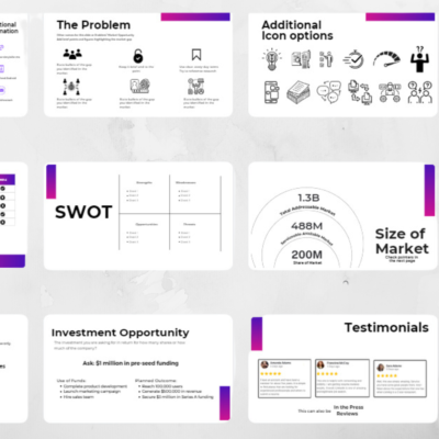 pitch deck template