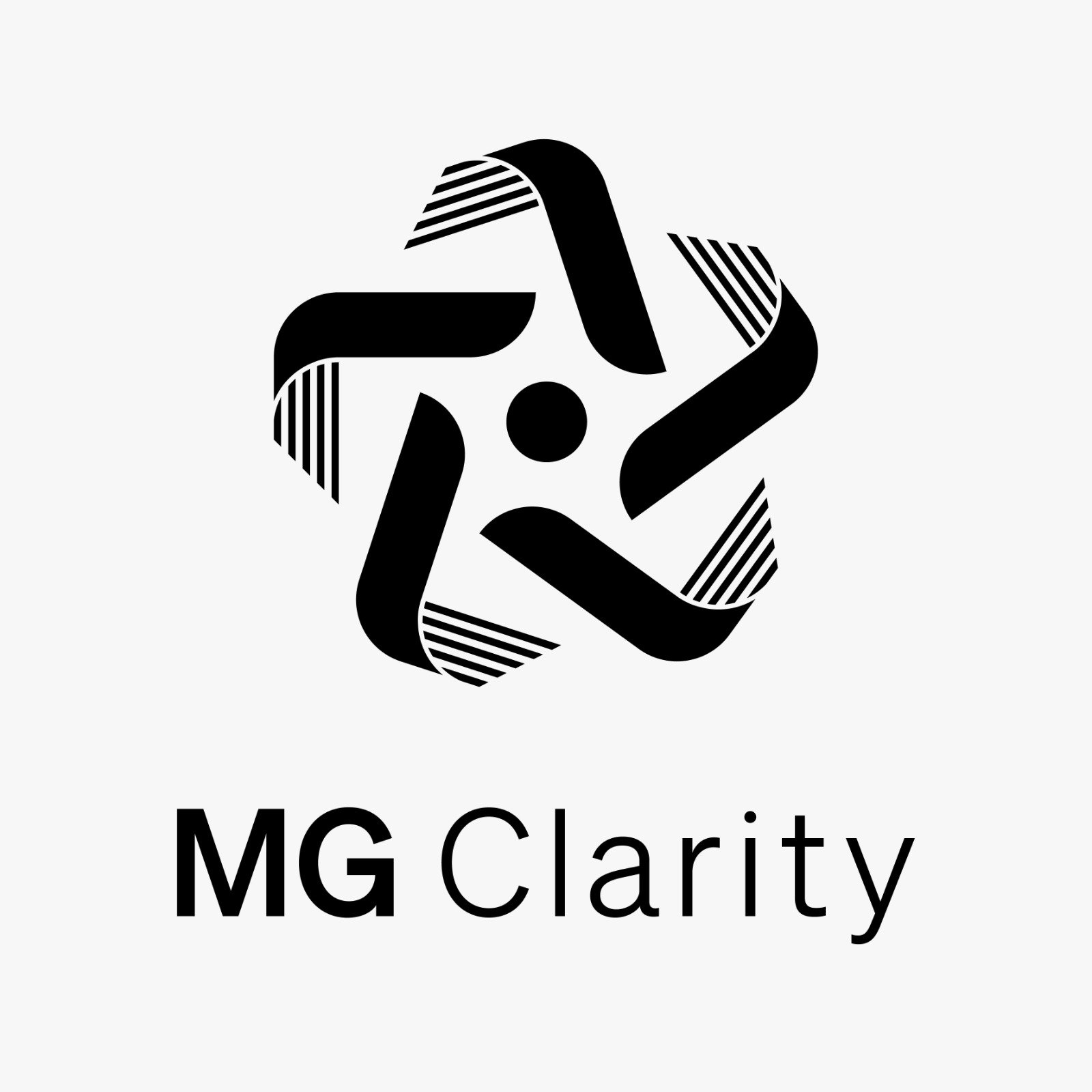 MG Clarity Logo with background